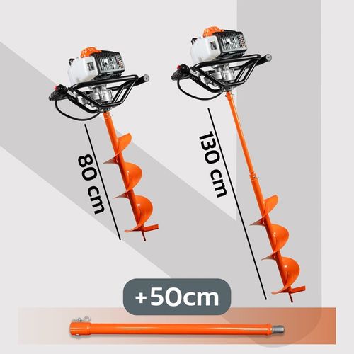 POTĘŻNA WIERTNICA SPALINOWA GLEBOWA VENOM 3 WIERTŁA 30/20/10CM + na Arena.pl