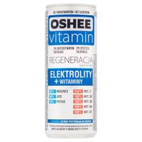 Oshee Vitamin Energy Napój gazowany o smaku mięta-cytryna 250 ml