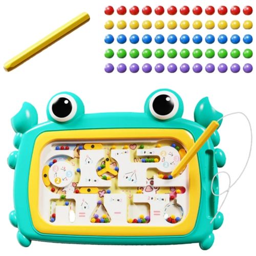 WOOPIE Tablica Magnetyczna Montessori Labirynt Krab Turkusowa na Arena.pl