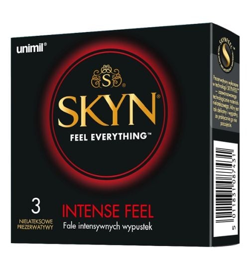 Unimil Skyn Intense Feel 3 szt zdjęcie 1