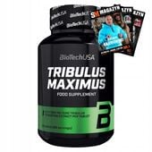 BIOTECH TRIBULUS MAXIMUS 90TABL TESTOSTERON LIBIDO DLA MĘŻCZYZN WITALNOŚĆ