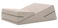 liberator wedge/ramp combo cream - zestaw poduszek klinowych, kremowy