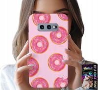 ETUI DO SAMSUNG GALAXY S10E - WZÓR Z PĄCZKAMI DONATAMI POLEWĄ CUKROWĄ