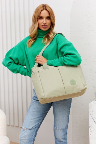 nylonowy shopper damski - peterson zdjęcie 8