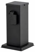 ELEKTRYCZNY SŁUPEK OGRODOWY ZASILAJĄCY - 2 GNIAZDA - OBCIĄŻENIE 3500W