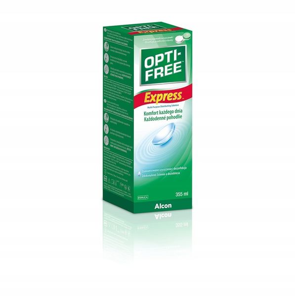 Płyn do soczewek Opti-free Express 355ml +pojemnik zdjęcie 13