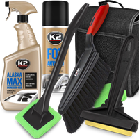 Szczotka Do Śniegu Skrobaczka 575 Odmrażacz Anty Para Myjka Do Szyb Torba