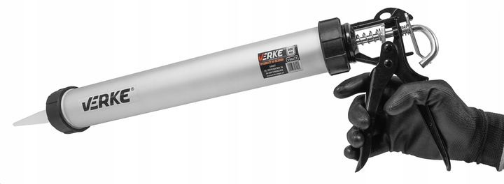 WYCISKACZ DO MAS SILIKONU TUBOWY AKRYLU KLEJU SMARU KLEJÓW NA TUBY 600ML zdjęcie 12