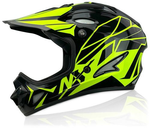 ZESTAW NX KASK + GOGLE DOWNHILL NX EXTREME r.XS |KASK ROWEROWY |900g LEKKI na Arena.pl