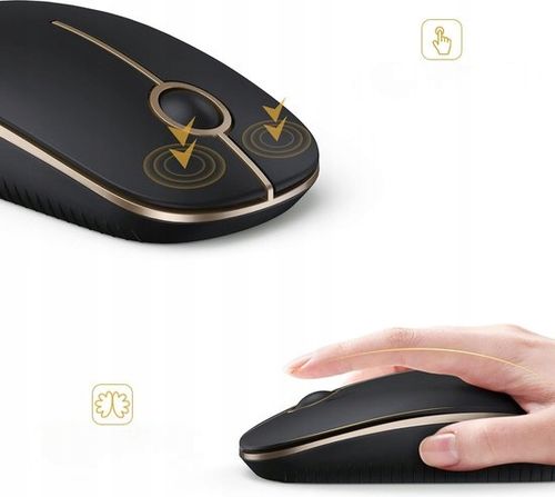 Myszka Mysz Bezprzewodowa Komputerowa 2.4GHz 1600dpi na Arena.pl