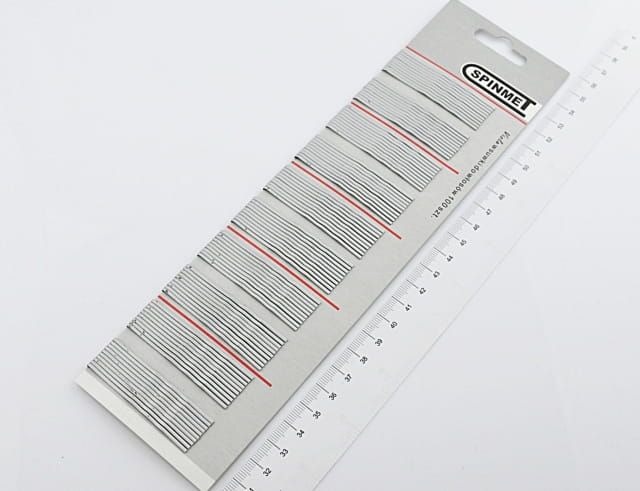 Wsuwki do włosów srebrne zdjęcie 1