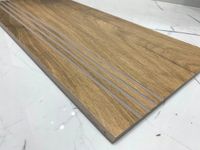 Drewnopodobne płytki na schody 30x60 ZŁOTY DĄB słoje sęki ANTYPOŚLIZGOWE