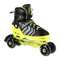 Łyżworolki 4w1 NH18192 Nils Extreme czarno-zielone 39-43