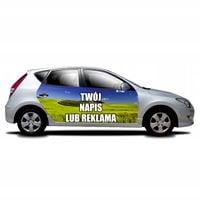 Reklama na samochód magnetyczna magnes reklamowy 60x40 cm TWOJE LOGO