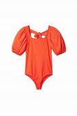 Body z bufiastymi rękawami r.XL