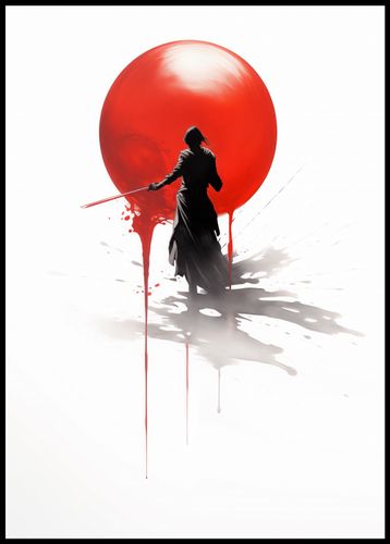 Plakat 67,5x95cm Samotny Samuraj na Arena.pl