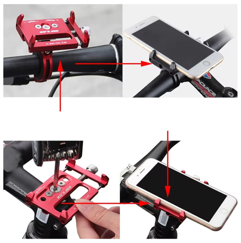 Uchwyt rowerowy mocny na telefon na kierownicę rower GUB regulowany na Arena.pl