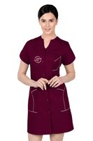 Fartuch medyczny kosmetyczny damski firmowy z HAFTEM TWOIM LOGO NAPISEM