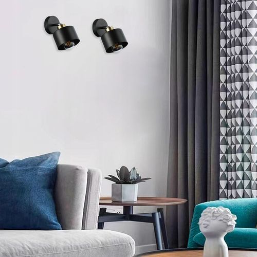 Lampa Ścienna Kinkiet LED E27 LOFT USTAWNA METALOWA na Arena.pl