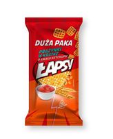 Łapsy Prażynki w kratkę o smaku ketchupu 110 g