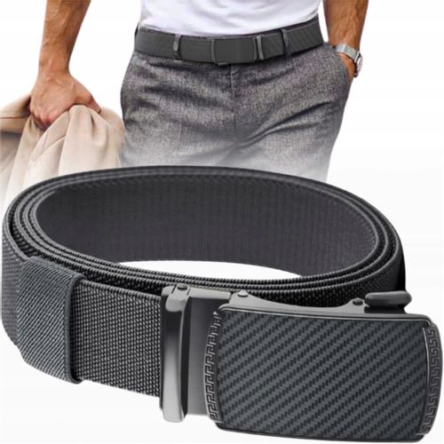 Parciany Pas Elastyczny Taktyczny Pasek Elegancki Klamra Automatyczna na Arena.pl