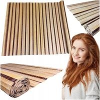 MATA NA ŚCIANĘ DEKORACYJNA DO ZASŁANIANIA BRUDNYCH ŚCIAN DREWNIANA