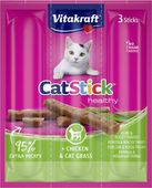 Vitakraft Cat Stick Mini kurczak/trawa 3szt.