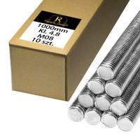 PRĘT SZPILKA GWINTOWANY M8 OCYNK 1000mm 10szt