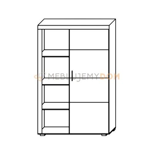 Szafa z regałem DONNA na Arena.pl