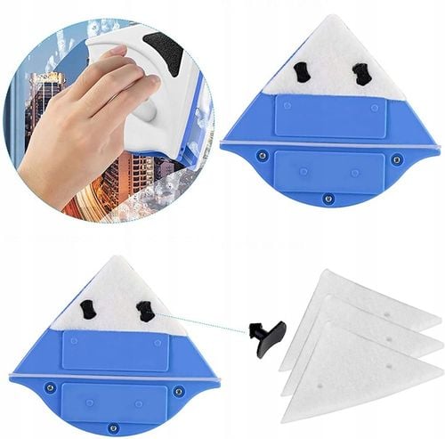 PROFESJONALNA MYJKA DO MYCIA CZYSZCZENIA OKIEN SZYB DWUSTRONNA MAGNETYCZNA na Arena.pl