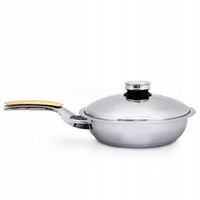 Patelnia indukcyjna 2,0 litra, średnica 24cm, z pokrywką Zepter