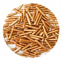 POSYPKA CUKROWA Duże Pałeczki MAKARONI złote 20g