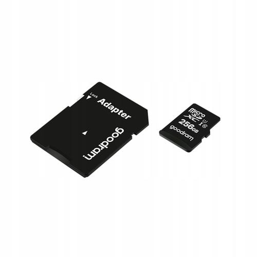 KARTA PAMIĘCI MICRO SD GOODRAM SDXC 256GB + ADAPTER CLASS 10 na Arena.pl