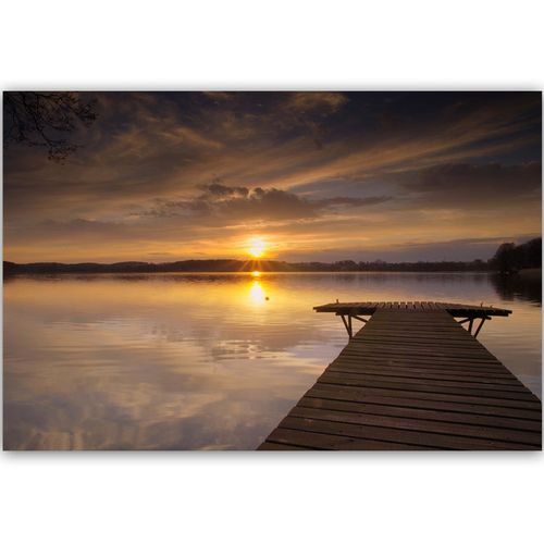 Deco Panel, Pomost na jeziorze 60x40 na Arena.pl