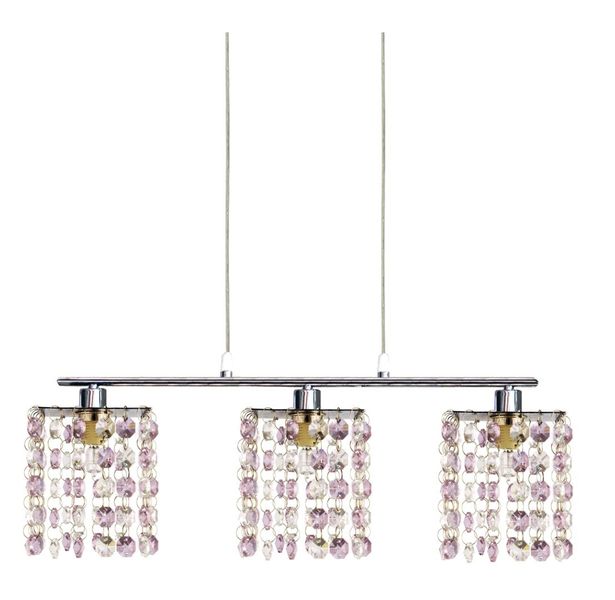 Classic zwis 3x40W G9 fioletowy zdjęcie 1