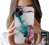 ETUI DO IPHONE 15 PLUS - ELEGANCKI MARMUREK MODNY KOBIECY CASE