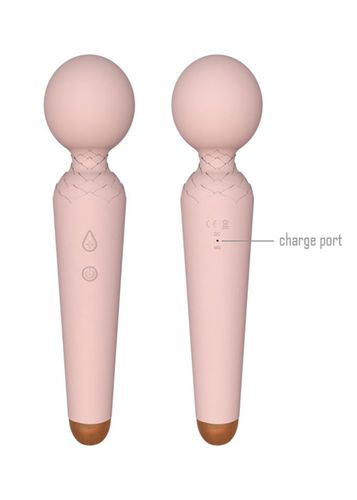 stymulator rechargeable power wand usb 10 functions   flesh na Arena.pl