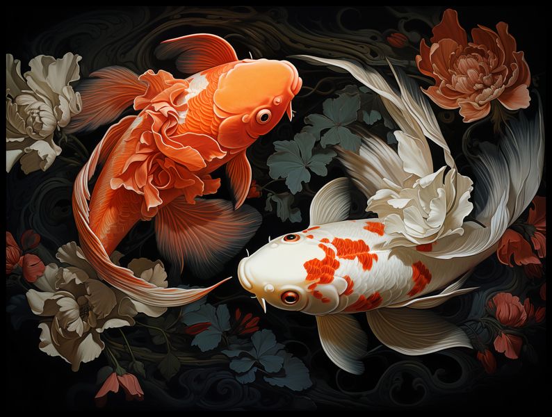 Plakat 100x75cm Harmonijny Taniec zdjęcie 2