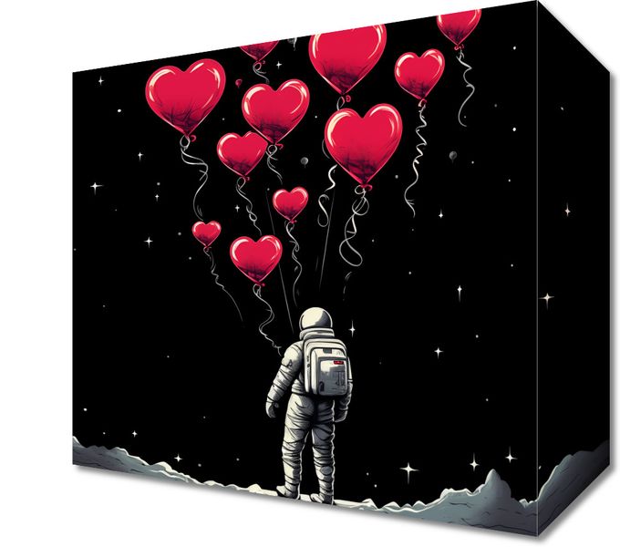Obraz 20x20cm Astronauta Własnych Celi zdjęcie 1