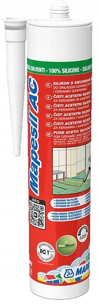 Silikon MAPEI Mapesil AC 100 KOLOR biały zdjęcie 1