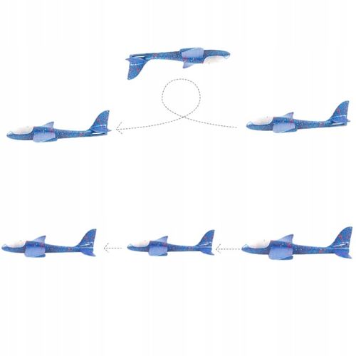 Samolot Szybowiec Styropianowy DUŻY ze Styropianu OPAKOWANIE 5 SZT- KOLORY na Arena.pl