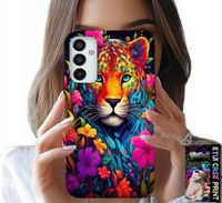 ETUI DO SAMSUNG GALAXY M23 - KWIECISTE WZORY TYGRYS TYGRYSEK + FOLIA