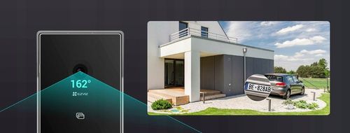 Wideodomofon WIFI Domofon FURTKA 7 cali Monitor EZVIZ CS-HP7 Aplikacja na Arena.pl