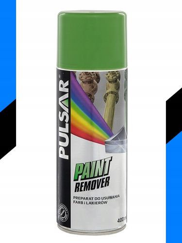 ZMYWACZ LAKIERU SPRAY PULSAR PAINT REMOVER USUWANIE FARB I POWŁOK 400 ml na Arena.pl