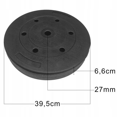 Obciążenie bitumiczne 15kg talerz kompozytowy 27mm cementowe na Arena.pl