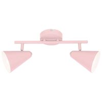 Plafon LAMPA sufitowa AMOR 92-68798 Candellux regulowana OPRAWA listwa metalowe reflektorki różowe