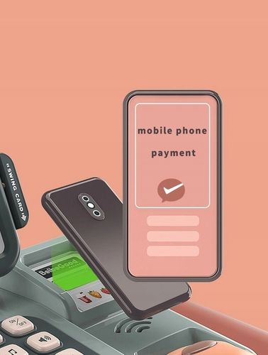 INTERAKTYWNA Kasa sklepowa fiskalna AKTYWNY SKANER waga dźwięki SKLEP na Arena.pl