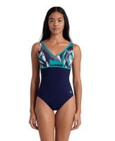 ARENA STROJE PŁYWACKIE WOMEN'S BODYLIFT JENNIFER WING MULTI NAVY BALI