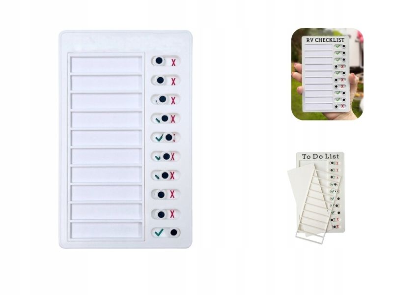 Tabliczka To Do lista zadań czynności LEAN LSW zdjęcie 1