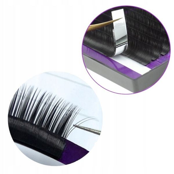 RZĘSY NAGARAKU PREMIUM DŁUGOŚĆ 10MM GRUBOŚĆ 0,5MM zdjęcie 6